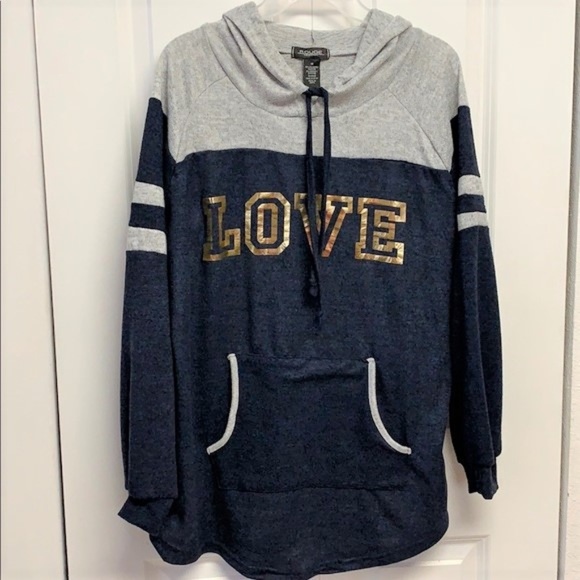 Rouge! Sweaters - Rouge Collection Hoodie Sweater Size 1X New